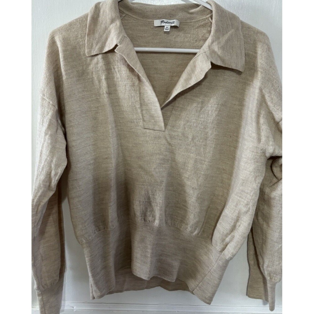 Madewell Polo Sweater XL Retails $149